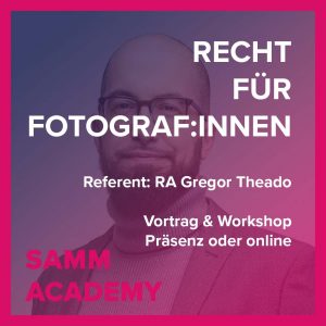 Recht für Fotograf:innen