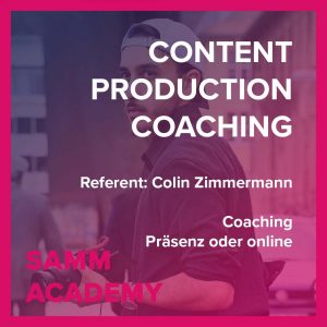 Content Production Coaching